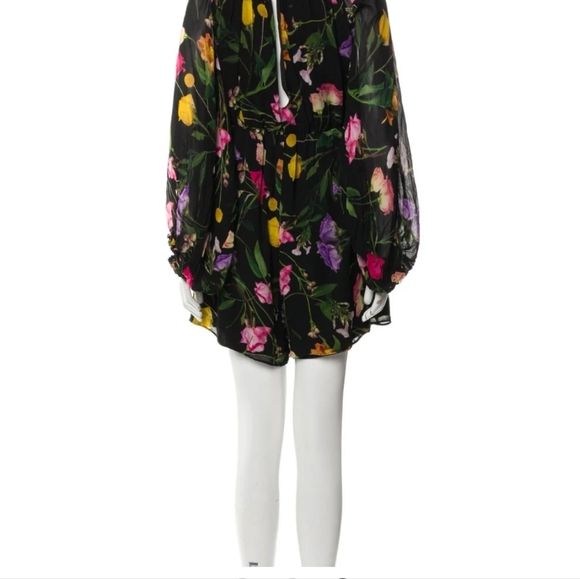 Floral romper size 2 - Picture 3 of 4